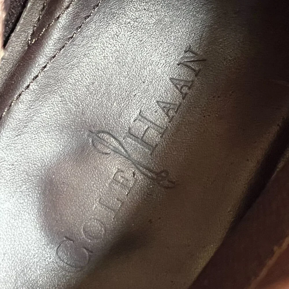 Cole Haan Air Jameson Chukka Ankle Boots Dark Brown Suede Men's Size 10.5 M
